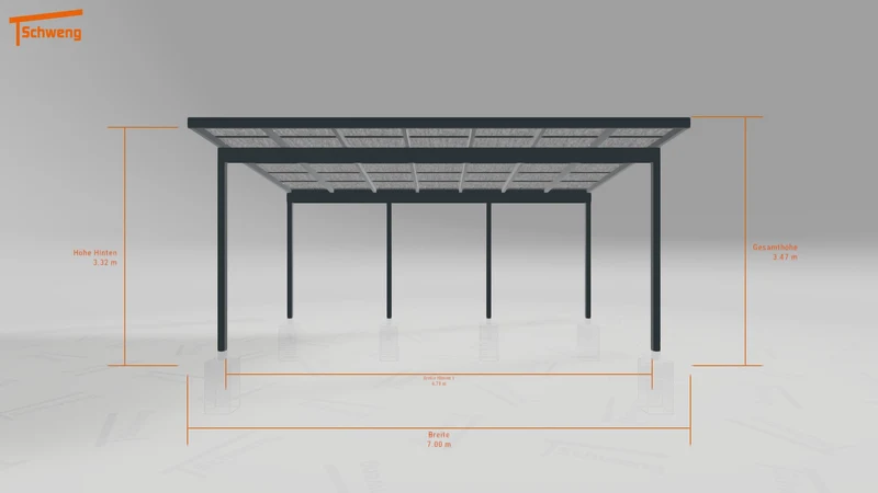 #DE Schweng Pultdachcarport S400 (ID qdwk4n) #MTG