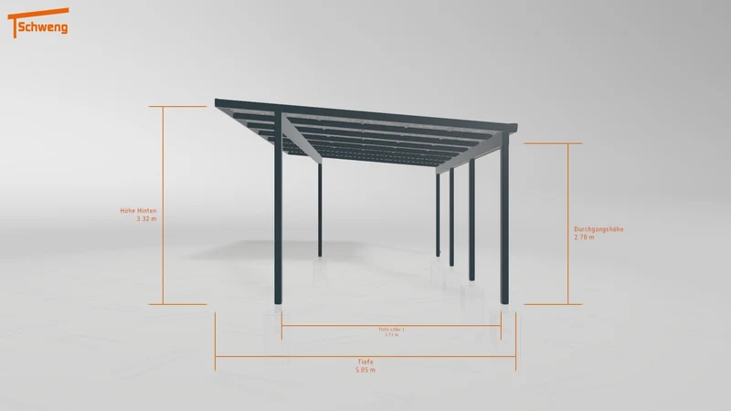 #DE Schweng Pultdachcarport S400 (ID qdwk4n) #MTG