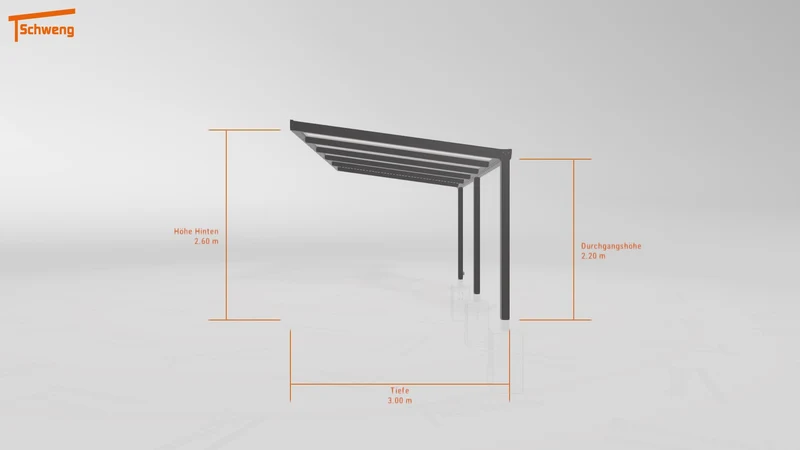 #CH Schweng Terrassenüberdachung S400 (ID x7ny24)