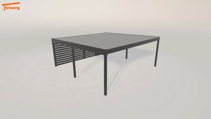 #DE Schweng Flachdachcarport C600 (ID bk7w42) #MTG
