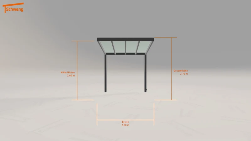 #DE Schweng Terrassenüberdachung S400 (ID 85yyqj)