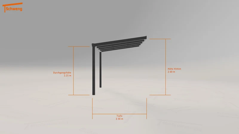 #DE Schweng Terrassenüberdachung S400 (ID 85yyqj)