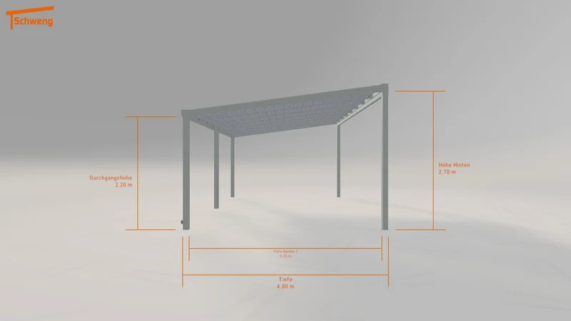 #DE Schweng Terrassenüberdachung S400 (ID 42kk38)
