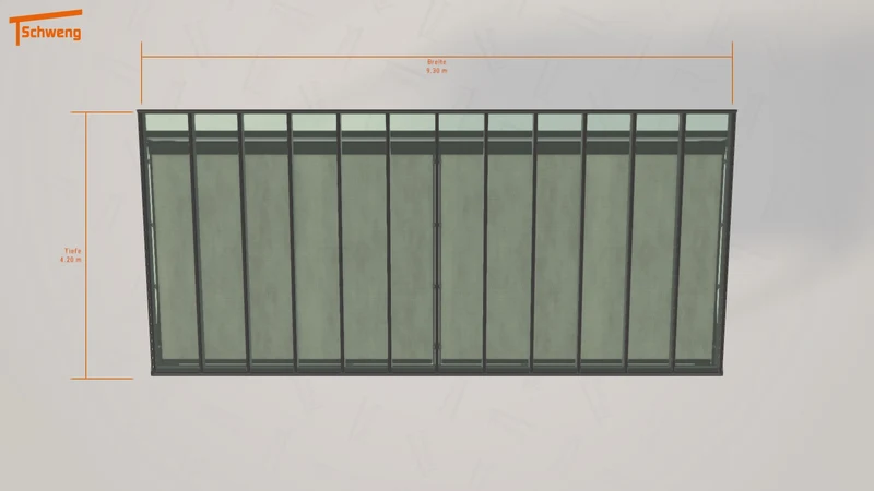 #DE Schweng Terrassenüberdachung S400 (ID rjkkd9) #MTG