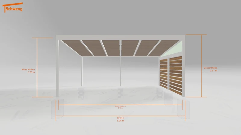 #DE Schweng Terrassenüberdachung S400 (ID pbjkkz)