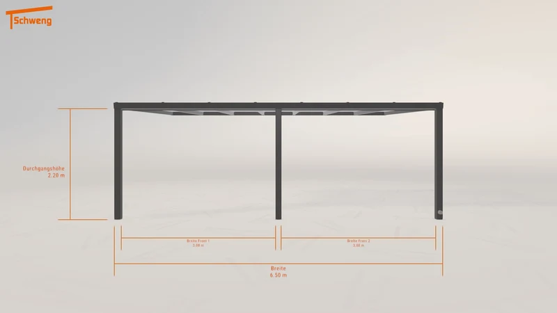 #DE Schweng Terrassenüberdachung S350 (ID qdyjzv)