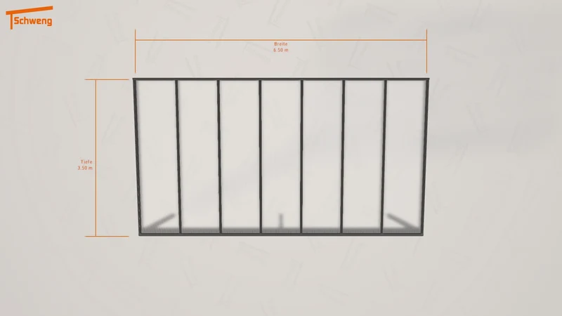 #DE Schweng Terrassenüberdachung S350 (ID qdyjzv)