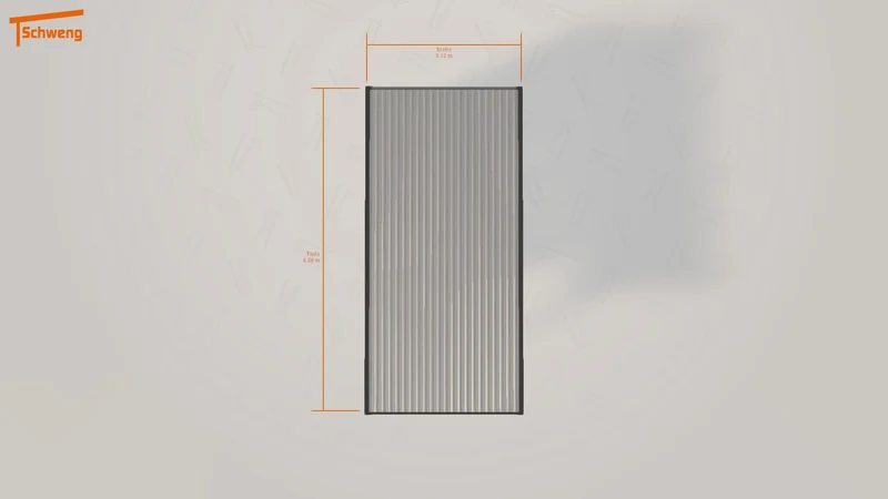 #DE Schweng Flachdachcarport C600 (ID n5d787) #MTG