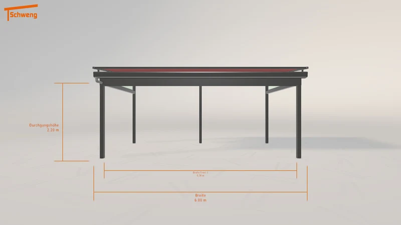 #DE Schweng Terrassenüberdachung S400 (ID 5m8nxk)