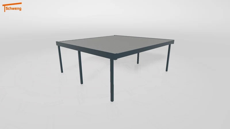 #DE Schweng Flachdachcarport C600+ (ID mjrdp8)