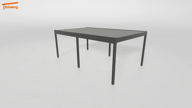 #DE Schweng Flachdachcarport C600 (ID zbxv5z)