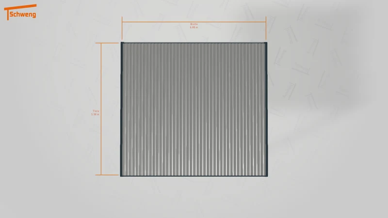 #DE Schweng Flachdachcarport C600 (ID k2yz8k)