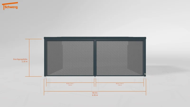 #DE Schweng Terrassenüberdachung S350 (ID 338vry)