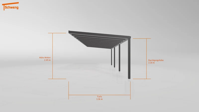#DE Schweng Terrassenüberdachung S350 (ID n5xpz5)