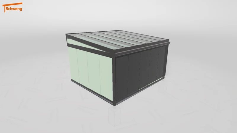 #DE Schweng Terrassenüberdachung S400 (ID 42jdk2)