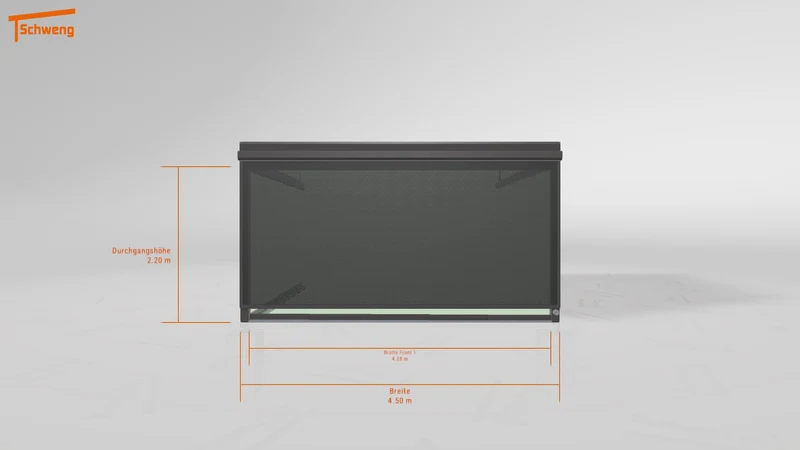 #DE Schweng Terrassenüberdachung S400 (ID 42jdk2)