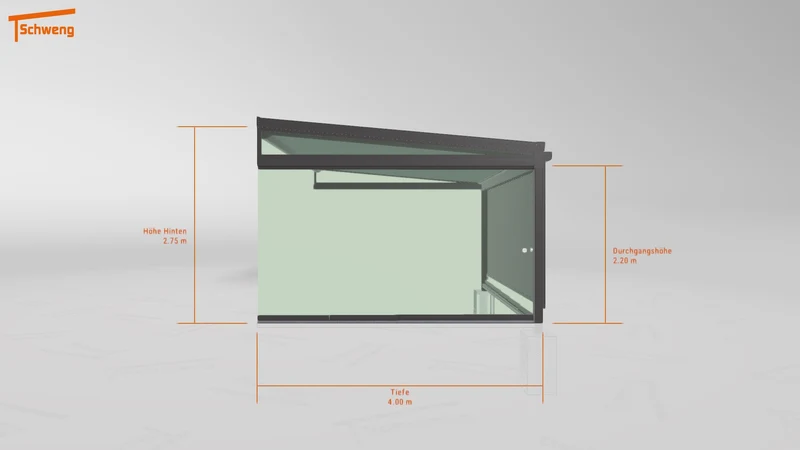 #DE Schweng Terrassenüberdachung S400 (ID 42jdk2)