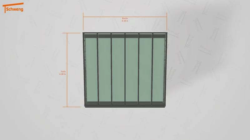 #DE Schweng Terrassenüberdachung S400 (ID 42jdk2)
