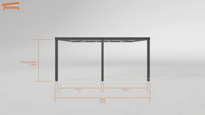 #DE Schweng Terrassenüberdachung S350 (ID yg7g9z)
