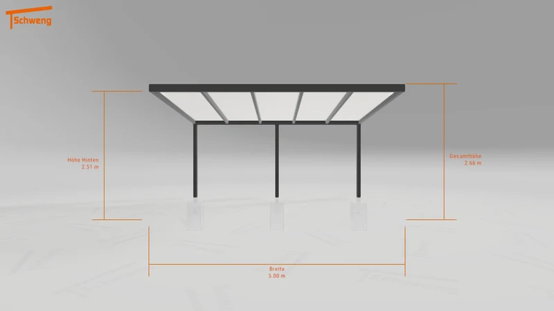 #DE Schweng Terrassenüberdachung S350 (ID yg7g9z)