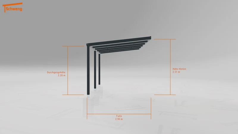 #DE Schweng Terrassenüberdachung S350 (ID 9wxw94)