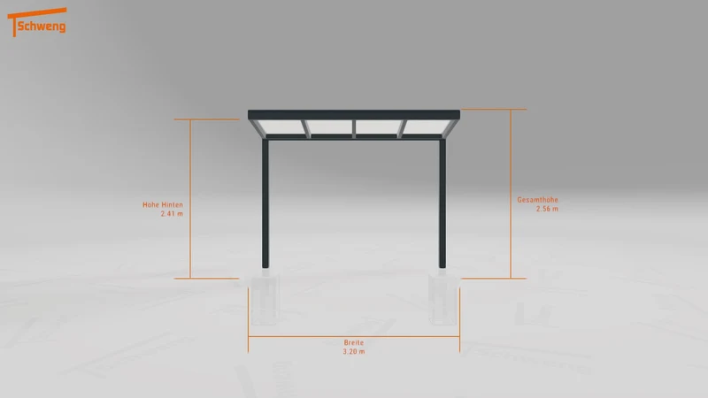 #DE Schweng Terrassenüberdachung S350 (ID rjrjmp)