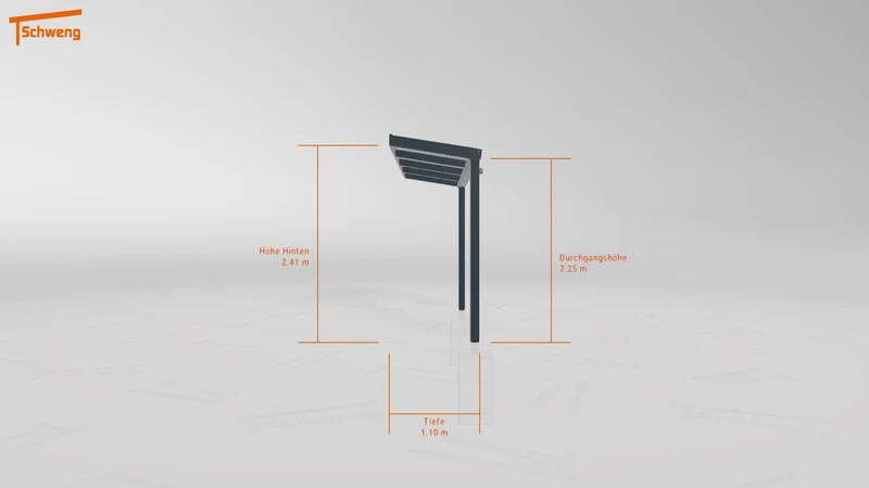 #DE Schweng Terrassenüberdachung S350 (ID rjrjmp)