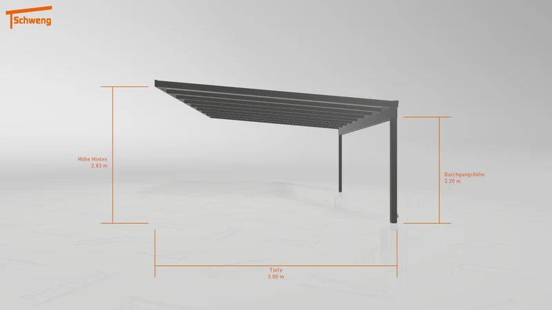 #AT Schweng Pultdachcarport S400 (ID 7754nj) #MTG