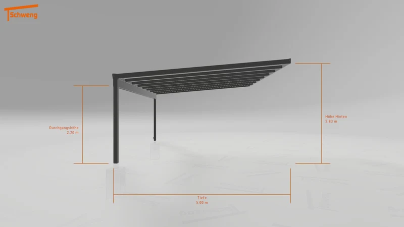 #AT Schweng Pultdachcarport S400 (ID 7754nj) #MTG