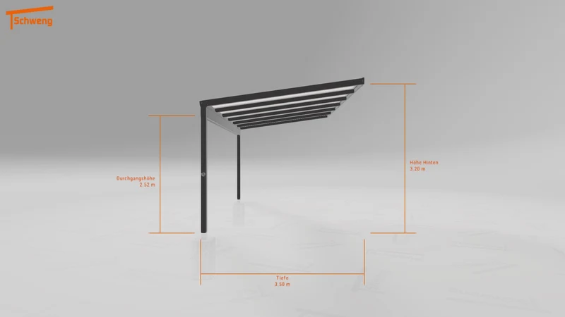 #DE Schweng Pultdachcarport S350 (ID pbqxrb) #MTG