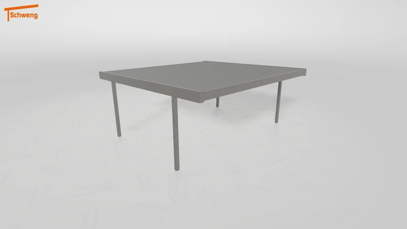 #DE Schweng Flachdachcarport C600+ (ID g7gwmq) #MTG