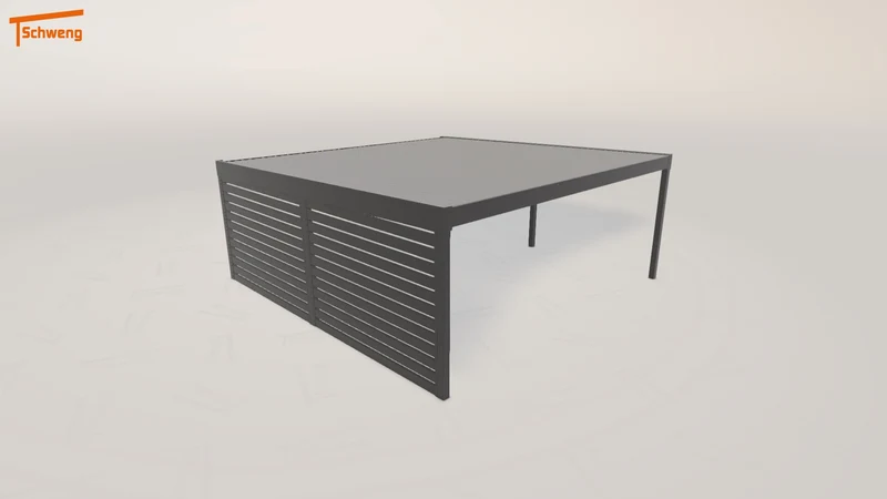 #DE Schweng Flachdachcarport C600+ (ID 85r2dj) #MTG