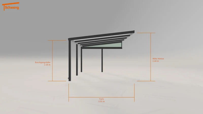 #DE Schweng Pultdachcarport S350 (ID 5mgxn4) #MTG