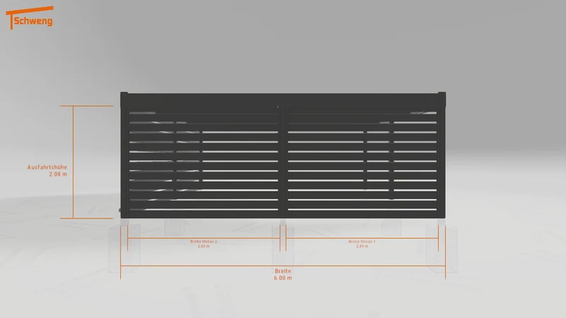 #DE Schweng Flachdachcarport C600+ (ID jj9b7b) #MTG