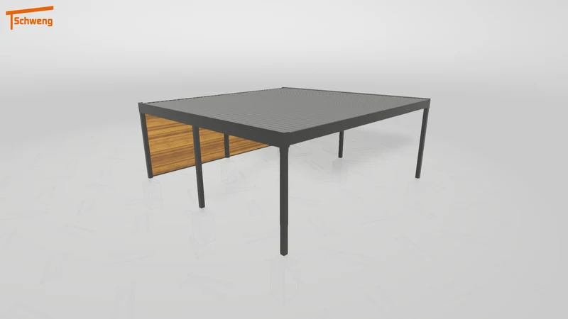 #DE Schweng Flachdachcarport C600+ (ID 9wpg3p) #MTG