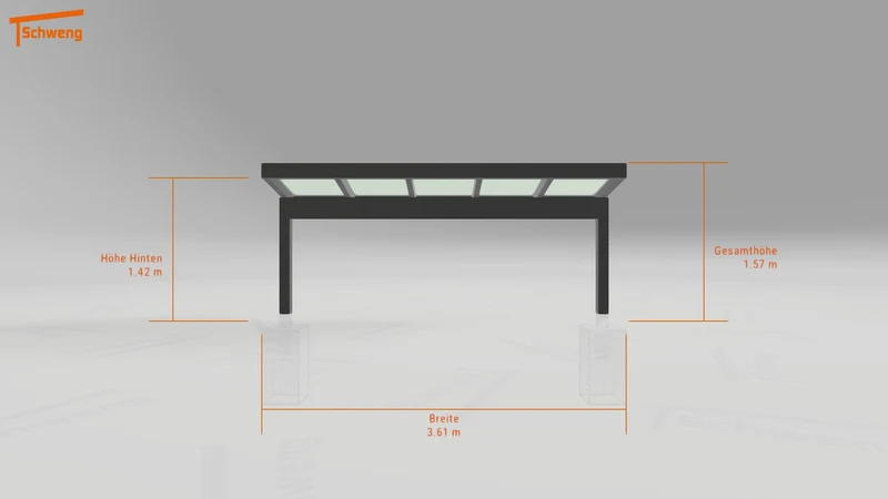#DE Schweng Terrassenüberdachung S350 (ID dv3x98)