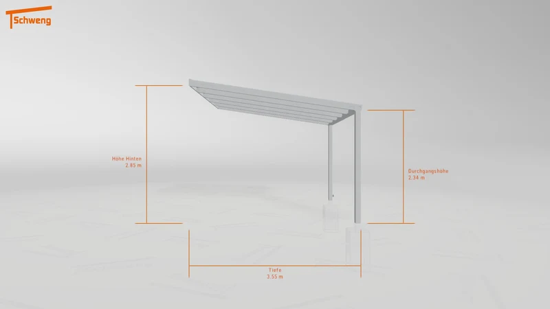 #DE Schweng Terrassenüberdachung S350 (ID dv3yjb)