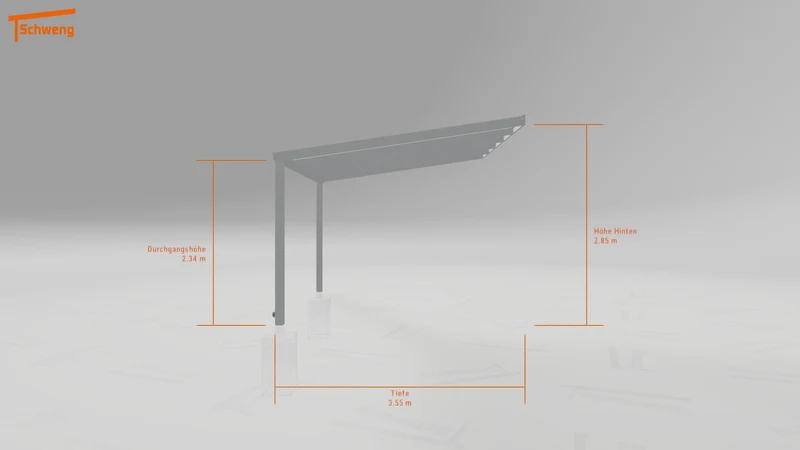 #DE Schweng Terrassenüberdachung S350 (ID dv3yjb)