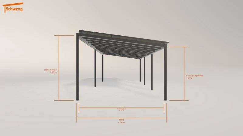 #DE Schweng Terrassenüberdachung S400 (ID 85ywpm)