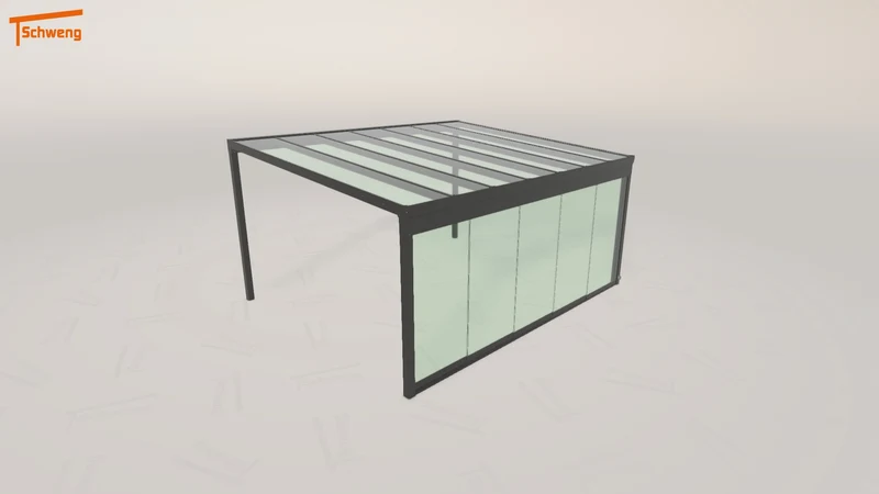 #DE Schweng Terrassenüberdachung S400 (ID pbdkp2)