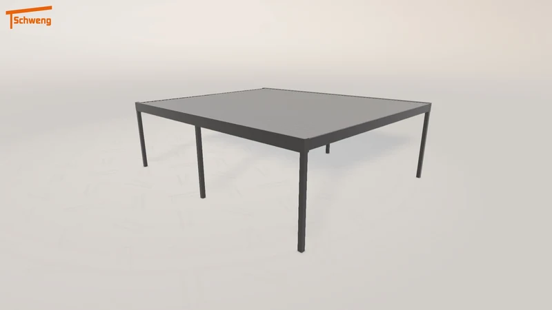 #DE Schweng Flachdachcarport C600+ (ID mjqqy3) #MTG