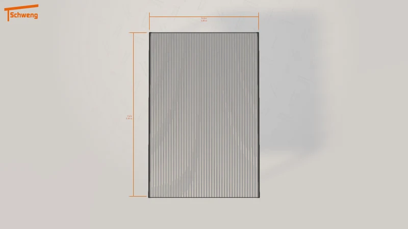 #DE Schweng Flachdachcarport C600 (ID w3ppq7) #MTG