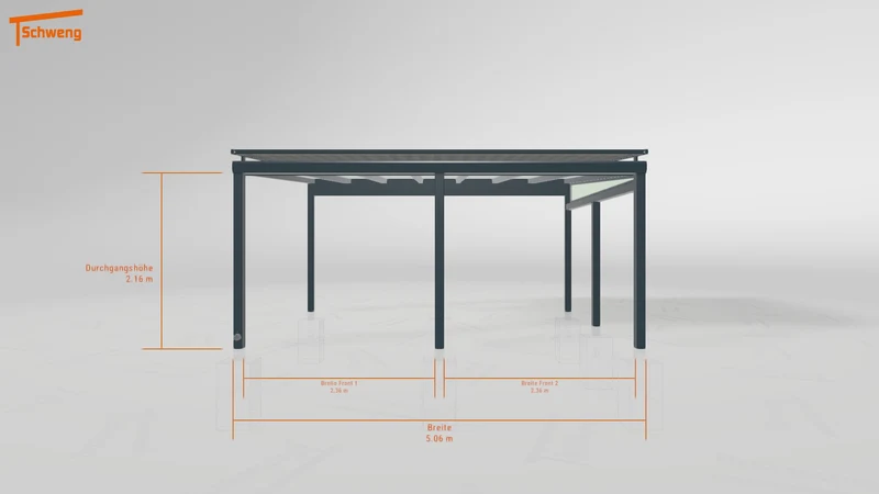 #DE Schweng Terrassenüberdachung S400 (ID bkgw35)