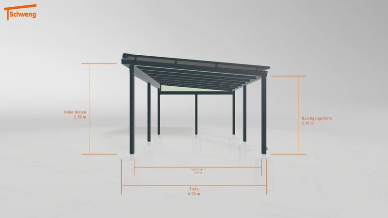 #DE Schweng Terrassenüberdachung S400 (ID bkgw35)