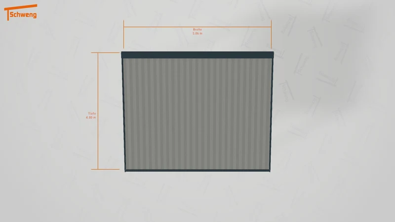 #DE Schweng Terrassenüberdachung S400 (ID bkgw35)