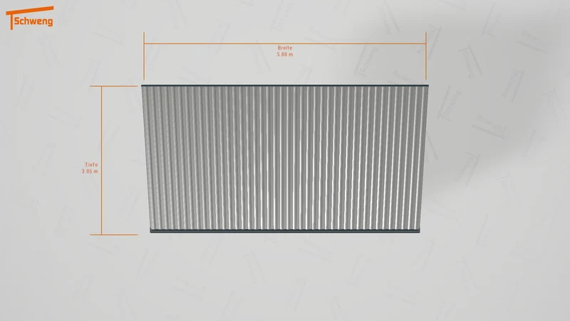 #DE Schweng Pultdachcarport S400 (ID 5mwykd) #MTG