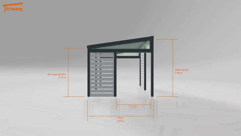 #DE Schweng Terrassenüberdachung S350 (ID v4r8x3)