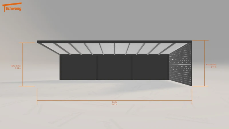 #DE Schweng Pultdachcarport S350 (ID k2q94g) #MTG