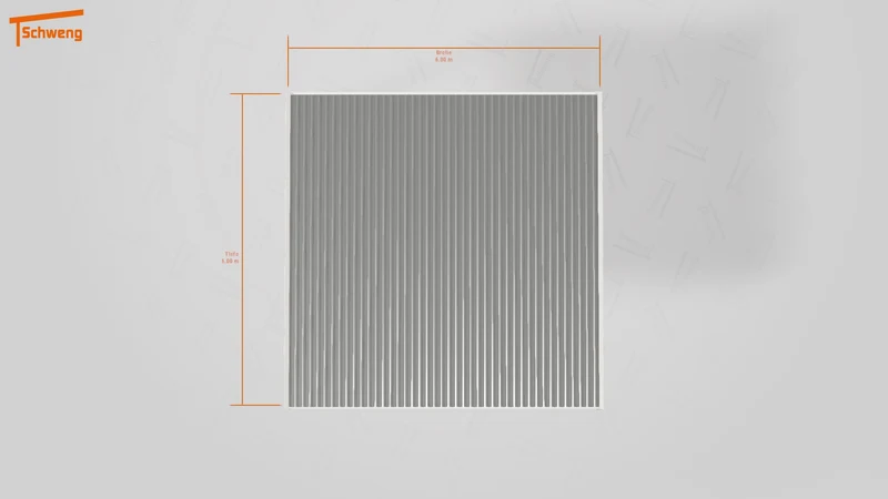 #DE Schweng Flachdachcarport C600+ (ID 7754w5)