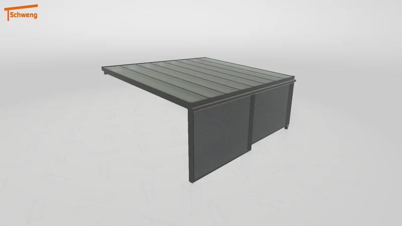 #DE Schweng Terrassenüberdachung S400 (ID yg7xyk)